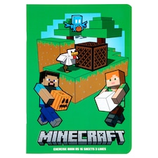 Minecraft Zošit A5 16 listov