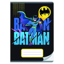 Batman školský zošit A5 štvorčekový