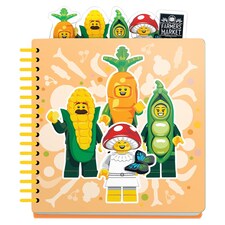 Lego Minifigures Farmers Market zápisník 192 bodkovaných strán 158 x 158 mm