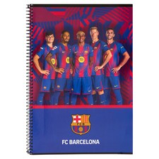 FCB Špirálový zápisník A4 80 strán