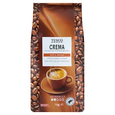 Crema zmes praženej zrnkovej kávy 1 kg
