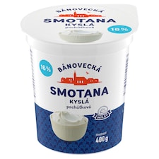 Milsy Bánovecká smotana kyslá pochúťková 16% 400 g