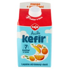 Rajo Acidko Kefír jemný s mangom a pomarančom 450 g