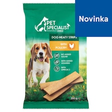 Pet Specialist Kúsky s hydinou 20 ks 200 g