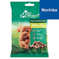 Pet Specialist Mini výcvikové maškrty s hydinou pre malé psy 200 g