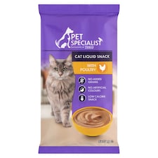 Pet Specialist Tekutá maškrta s hydinou 5 x 15 g (75 g)