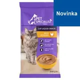 Pet Specialist Tekutá maškrta s hydinou 5 x 15 g (75 g)