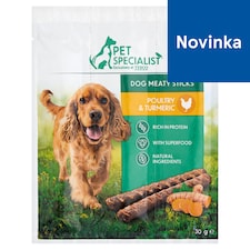 Pet Specialist Mäsová tyčinka s hydinou a kurkumou 3 x 10 g (30 g)