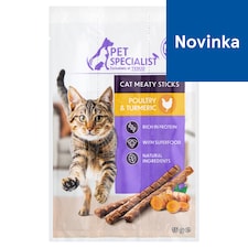 Pet Specialist Mäsová maškrta s hydinou a kurkumou 3 x 5 g (15 g)