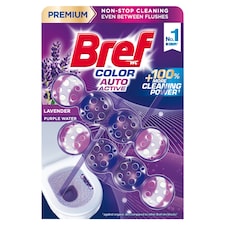 Bref Color Auto Active Lavender tuhý WC blok 2 x 50 g