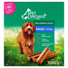 Pet Specialist Dentálna žuvacia tyčinka pre psy 4 x 270 g (1080 g)