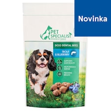 Pet Specialist Extrudovaná maškrta so pstruhom a čučoriedkou 90 g