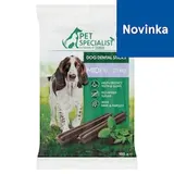 Pet Specialist Dentálna žuvacia tyčinka s mätou a petržlenom pre stredné psy 7 ks 180 g