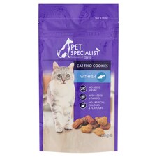 Pet Specialist Maškrta s lososom, pstruhom a aljašskou treskou 60 g