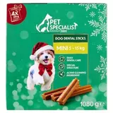Pet Specialist Mini dentálna žuvacia tyčinka pre psy 4 x 270 g (1080 g)