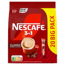 NESCAFÉ 3in1 Classic, instantná káva, 20 vrecúšok x 15,5 g (310 g)