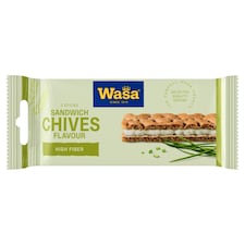 Wasa Ražné knäckebroty s náplňou s príchuťou syra a pažítky 2 ks 37 g
