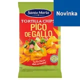 Santa Maria Chrumkavé kukuričné chipsy s príchuťou paradajok, limetky, chilli a koriandru 185 g