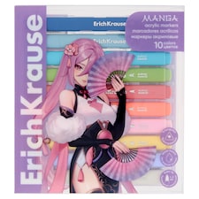Erich Krause Manga akrylové fixy 10 ks