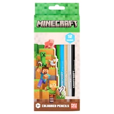 Minecraft Farebné ceruzky 12 ks