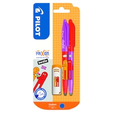 Pilot Frixion Ball Bestie Flowers Friends modré pero X2 0,7 mm 2 ks + guma