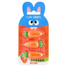 I Like Carrots guma 3 ks