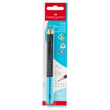 Faber-Castell Grip Two Tone grafitové ceruzky HB 2 ks