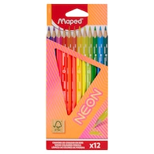 Maped Neon drevené pastelky 12 ks
