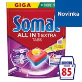 Somat All in 1 Extra Lemon & Lime tablety do umývačky riadu 85 ks 1275 g