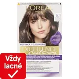 L'Oréal Paris Excellence Cool Creme permanentná farba na vlasy 6 .11 Ultra popolavá tmavá blond