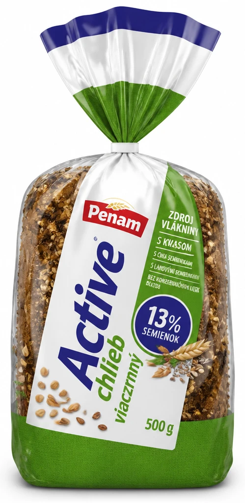 Active chlieb viaczrnný
