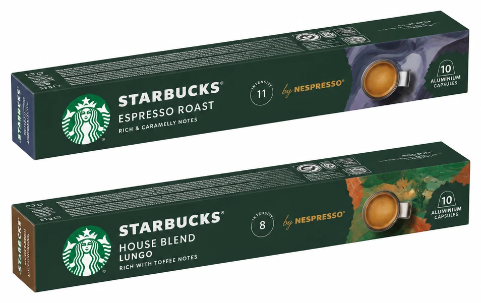 Starbucks kapsuly 2 druhy