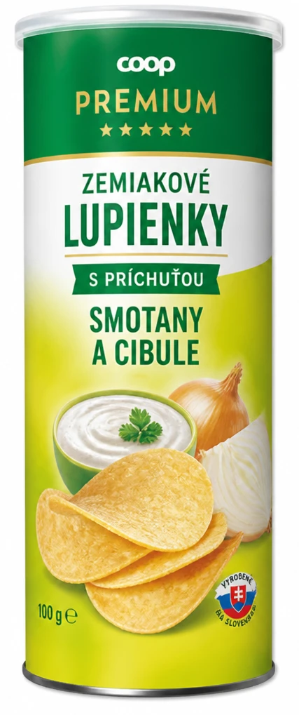 PREMIUM Zemiakové lupienky 2 druhy