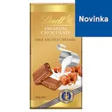 Lindt Mliečna čokoláda s kúskami karamelu a štipkou morskej soli 100 g