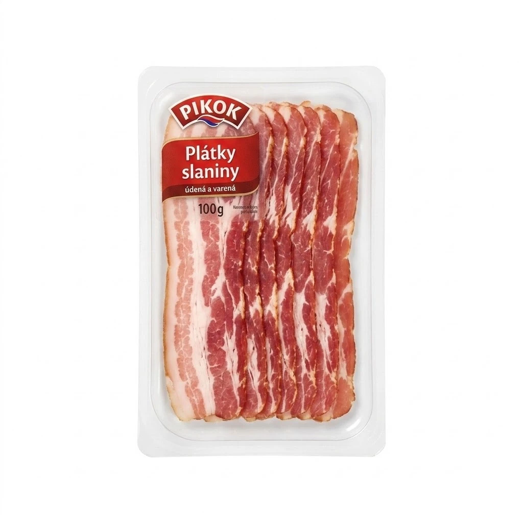 Plátky slaniny