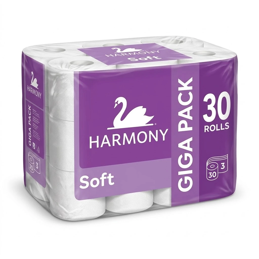 Harmony Soft White Toaletný papier