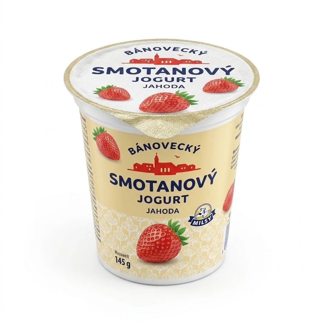 Bánovecký smotanový jogurt