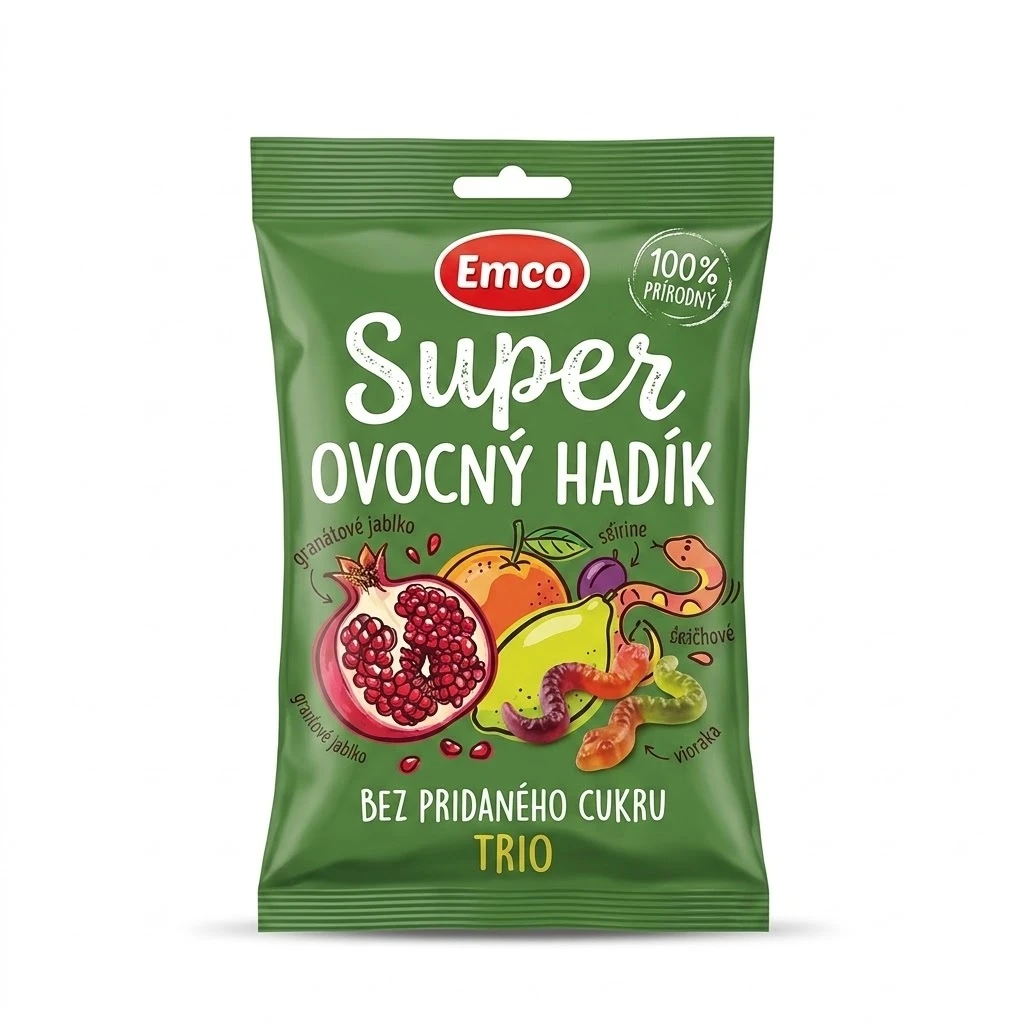 Super ovocný hadík