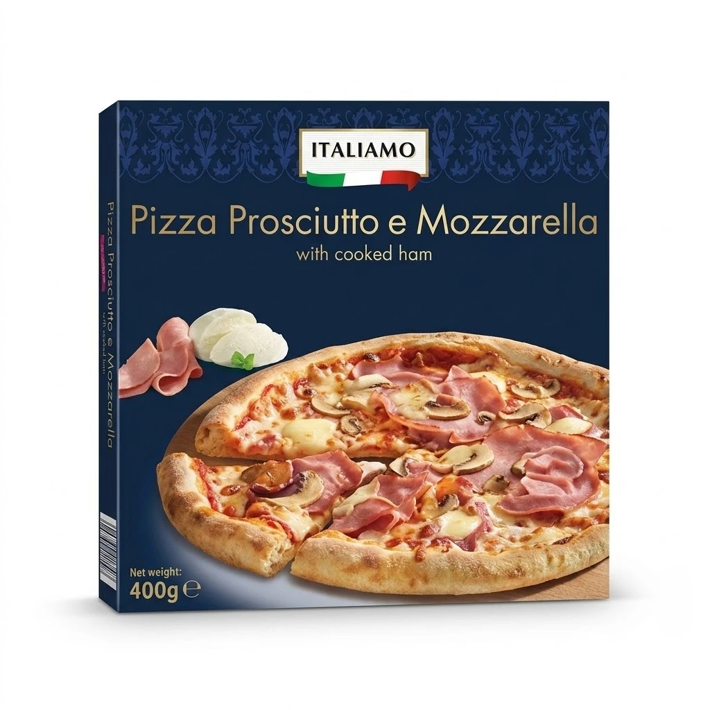 Pizza Prosciutto e Mozzarella