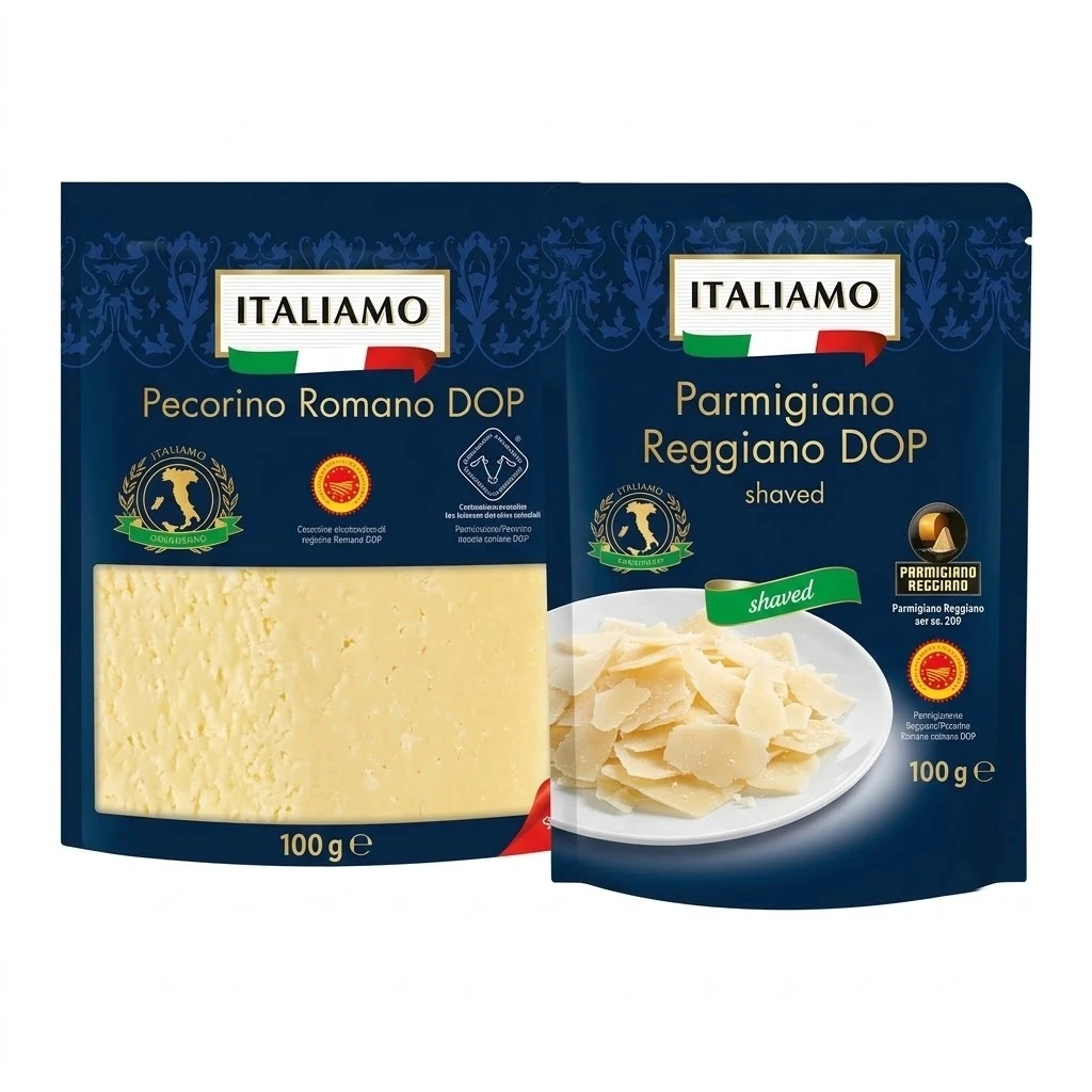 Parmigiano Reggiano/Pecorino Romano DOP syr