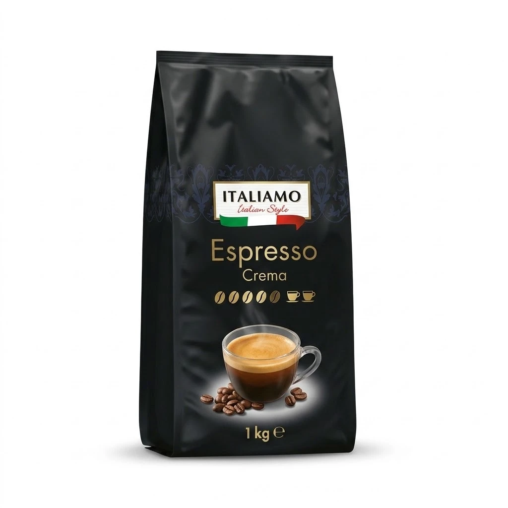 Zrnková káva Espresso Crema