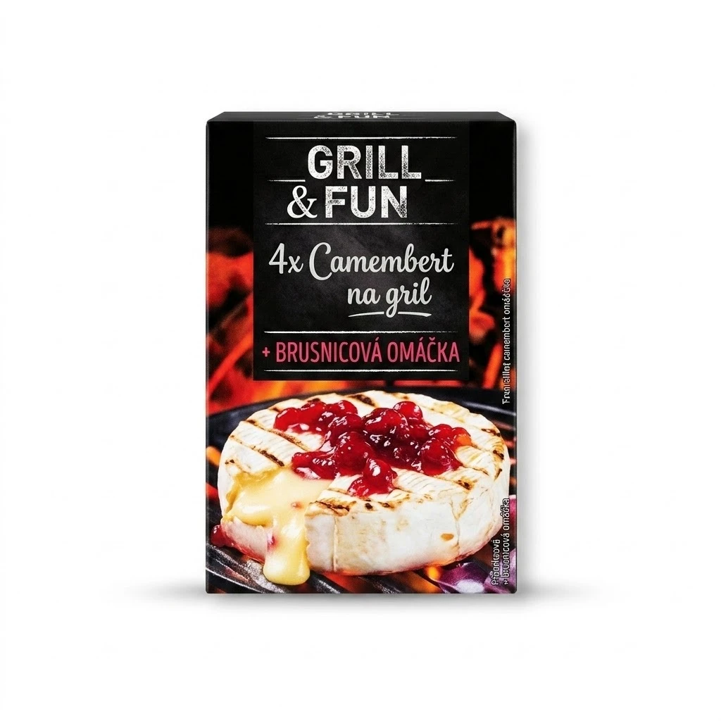 Camembert na grilovanie