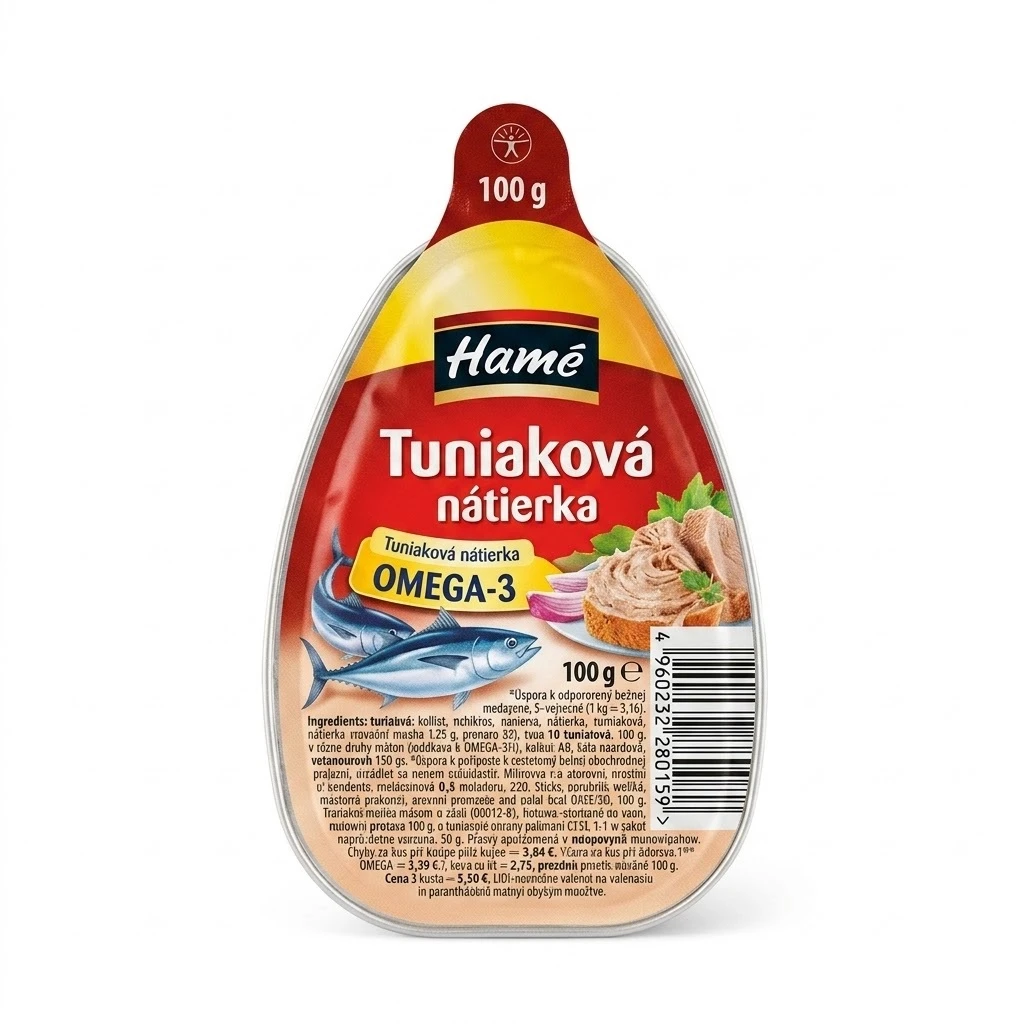 Hamé Tuniaková nátierka