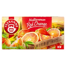 Teekanne World of Fruits Mediterranean Red Orange ovocný čaj aromatizovaný 20 x 2 g (40 g)