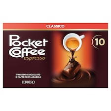 Pocket Coffee Espresso čokoládové bonbóny 2 x 62,5 g (125 g)
