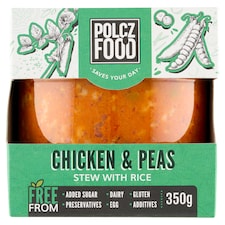 Polcz Food Kura s hráškom a ryžou 350 g
