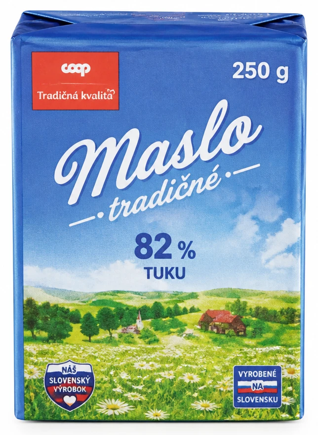 Tradičná kvalita Maslo tradičné