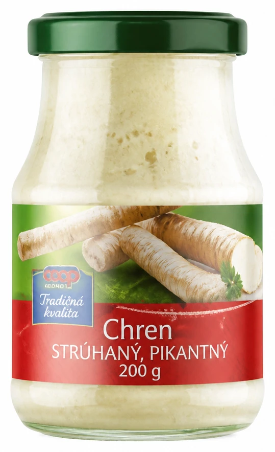 Chren strúhaný, pikantný