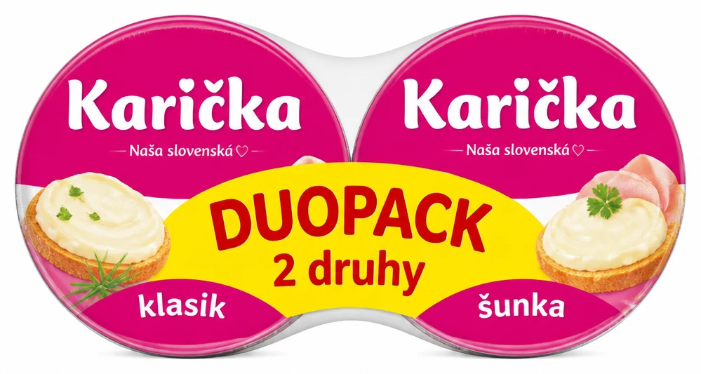 Karička Duopack 2 druhy
