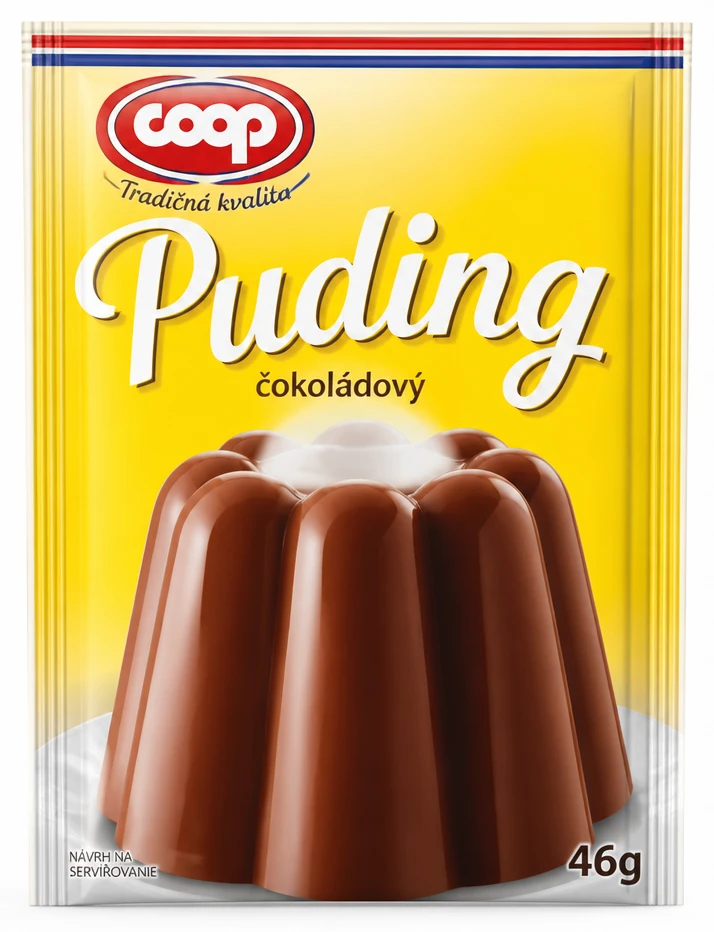 Puding čokoládový